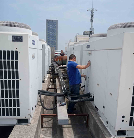 池州市中央空调制热和不制冷系统维修方法